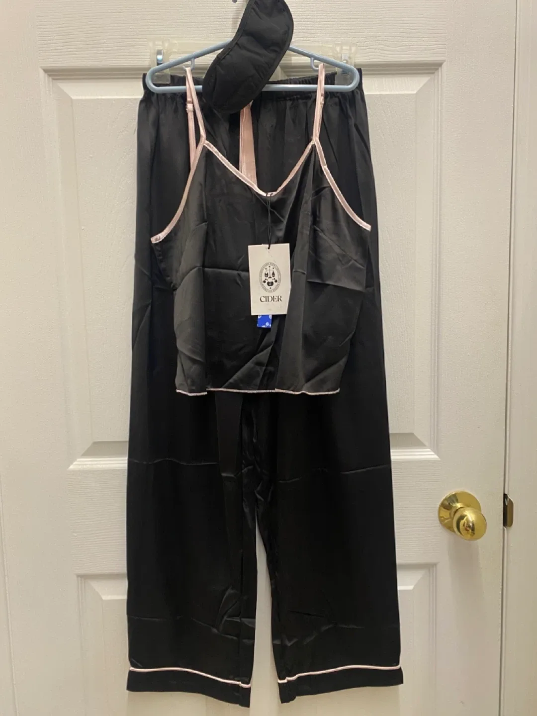 New Cider Black Pajama Set - Size S