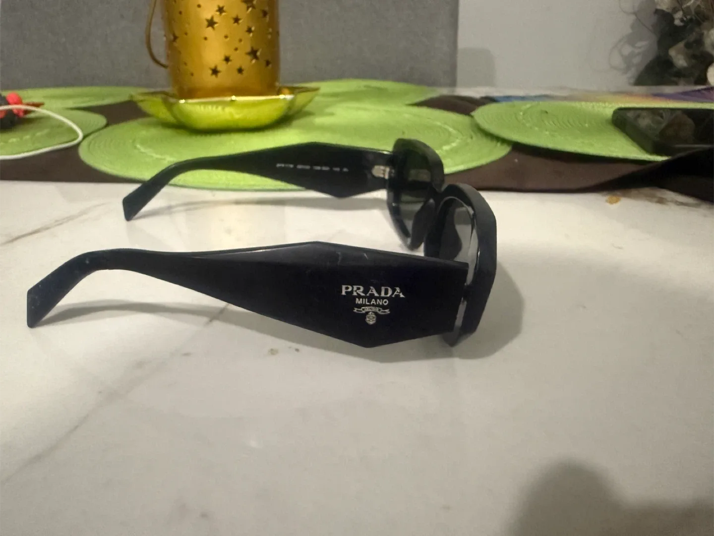 Prada Milano Black Sunglasses