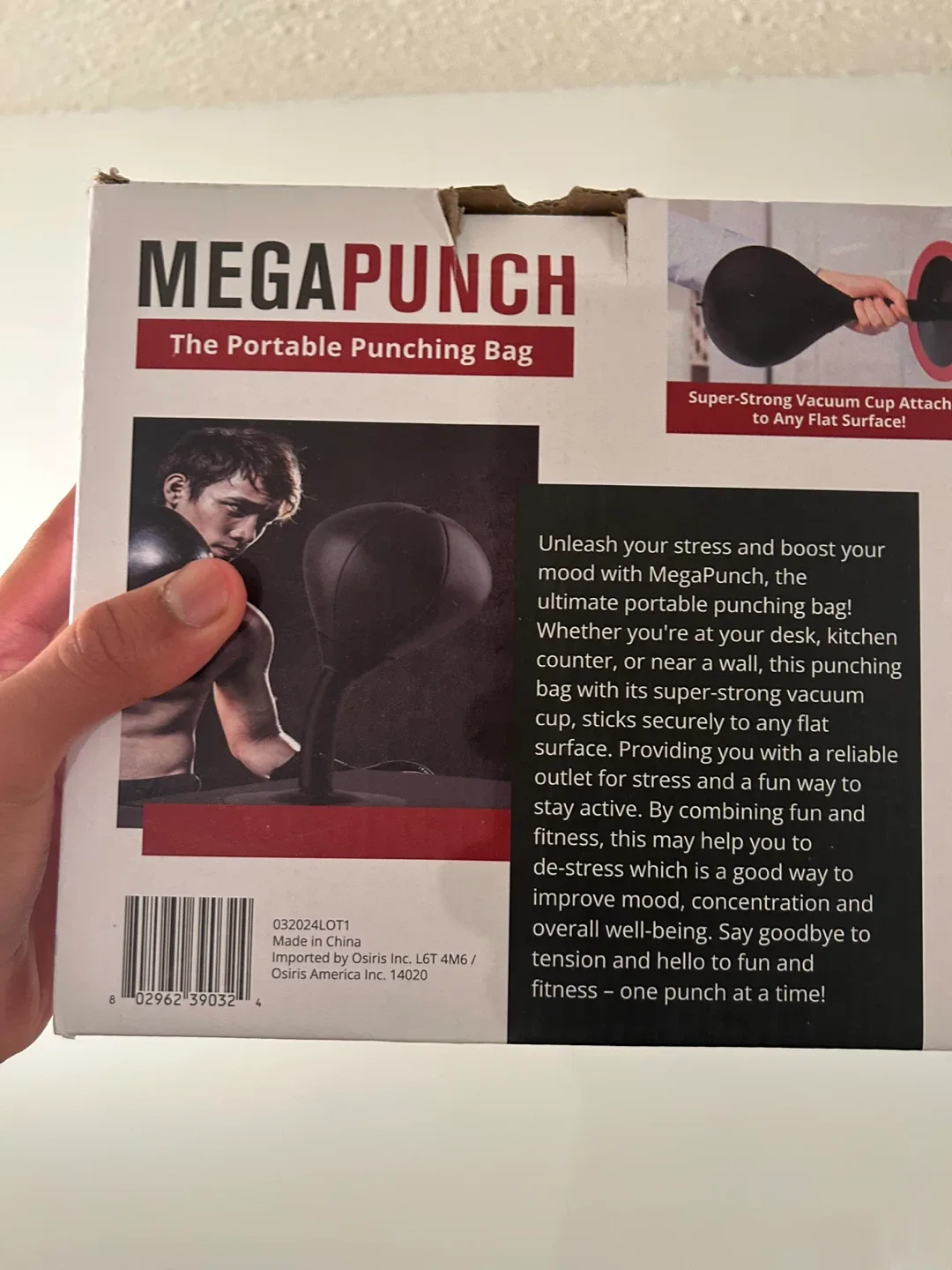 Megapunch Portable Punching Bag - Ages 3+