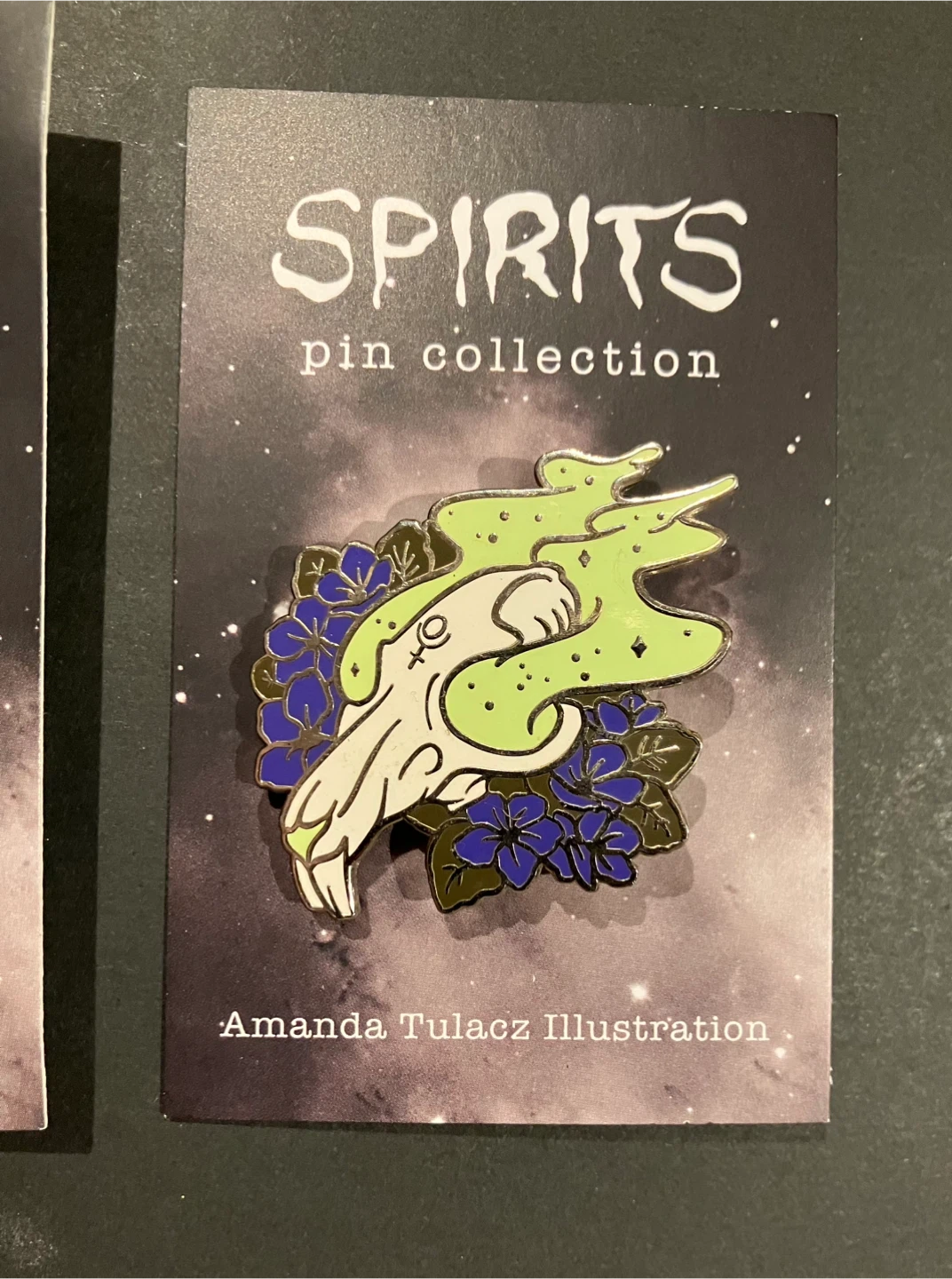 Mystic Spirit Skull Enamel Pins - photo 3
