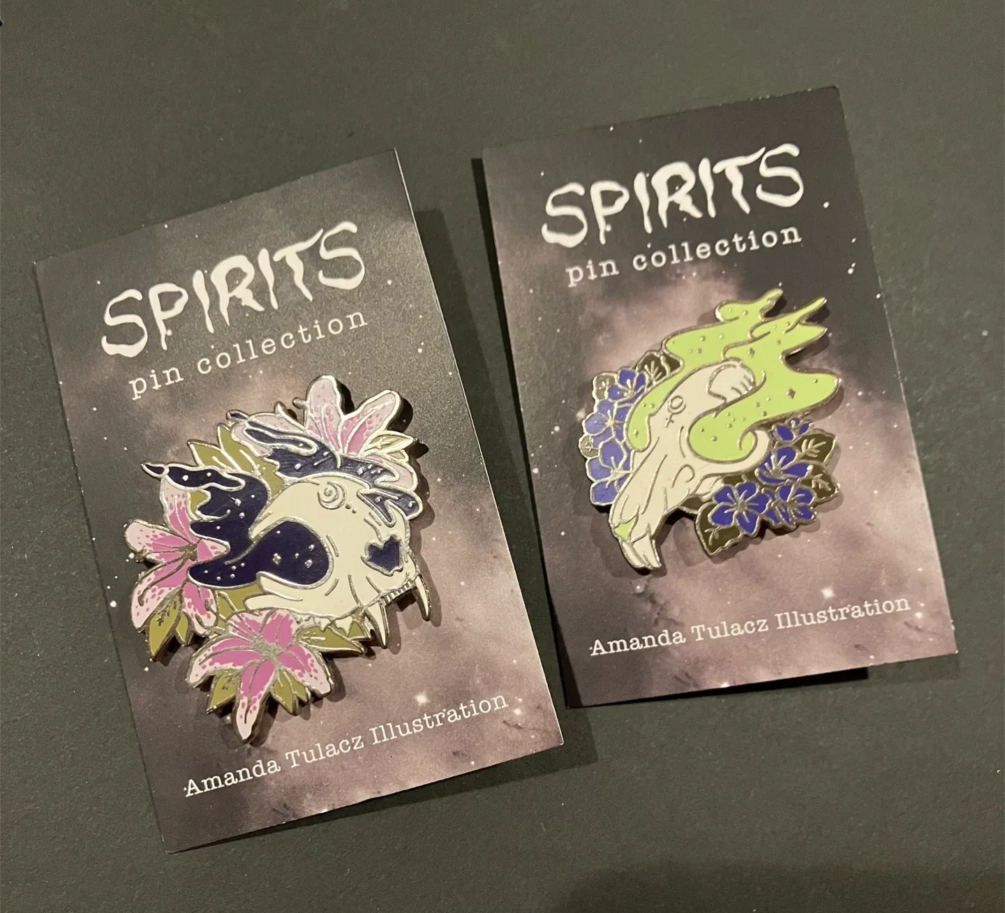 Mystic Spirit Skull Enamel Pins image indicator(7)