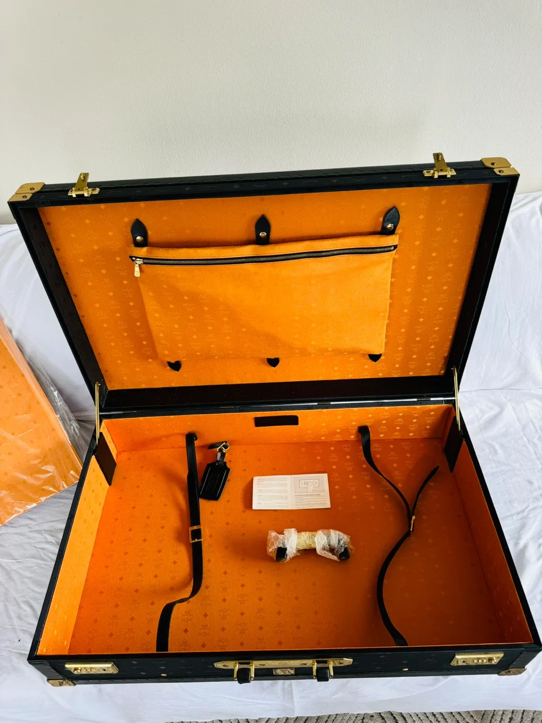 Vintage 1980s MCM Trunk Set by Michael Cromer image indicator(5)