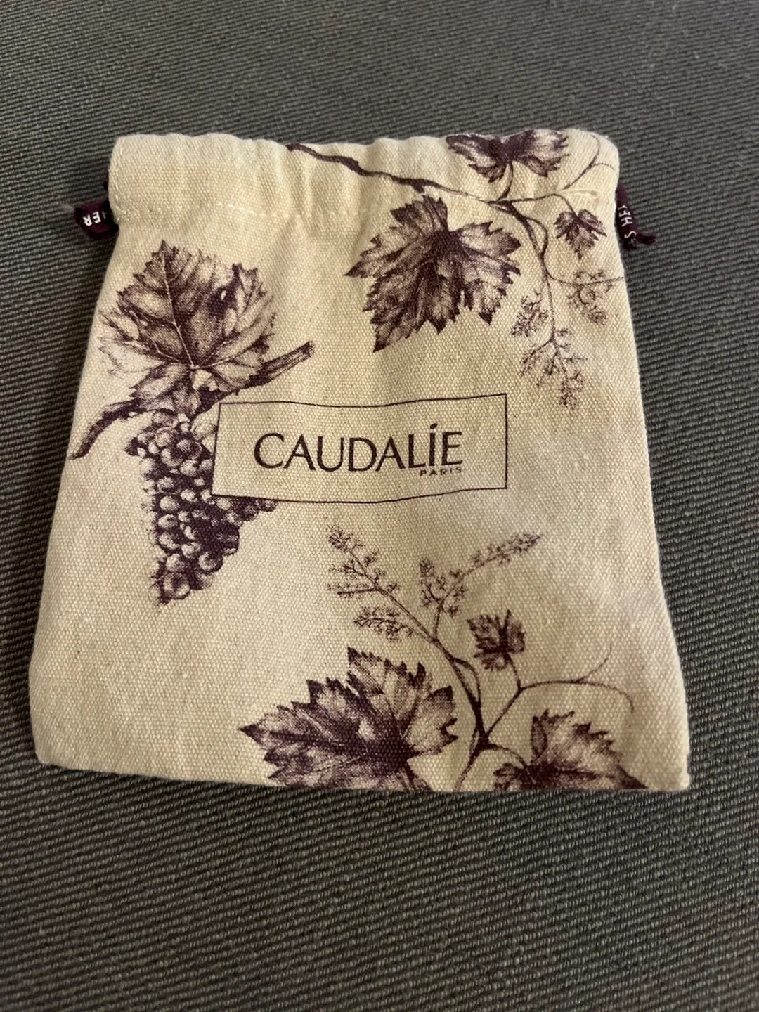 Caudalie Paris Drawstring Bag