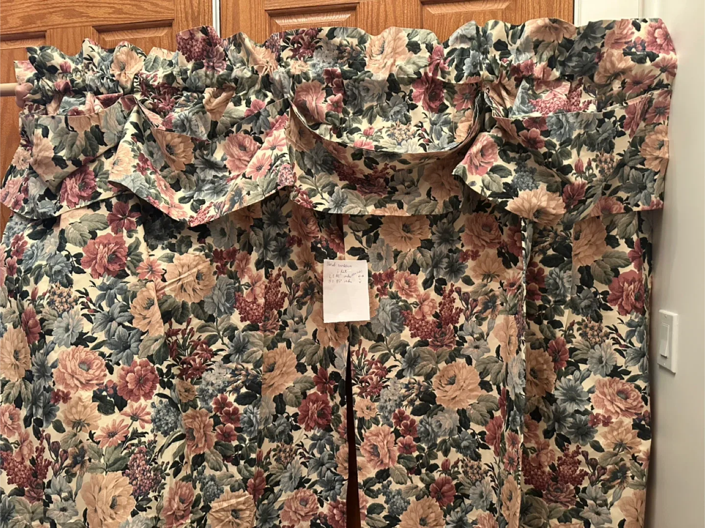 Floral Patterned Curtain Set image indicator(2)