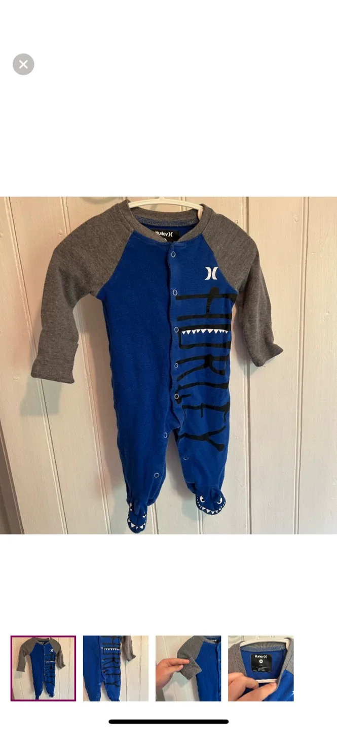 Hurley Baby Onesie - 3M