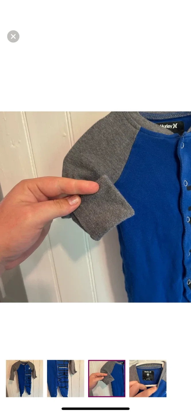 Hurley Baby Onesie - 3M image indicator(3)