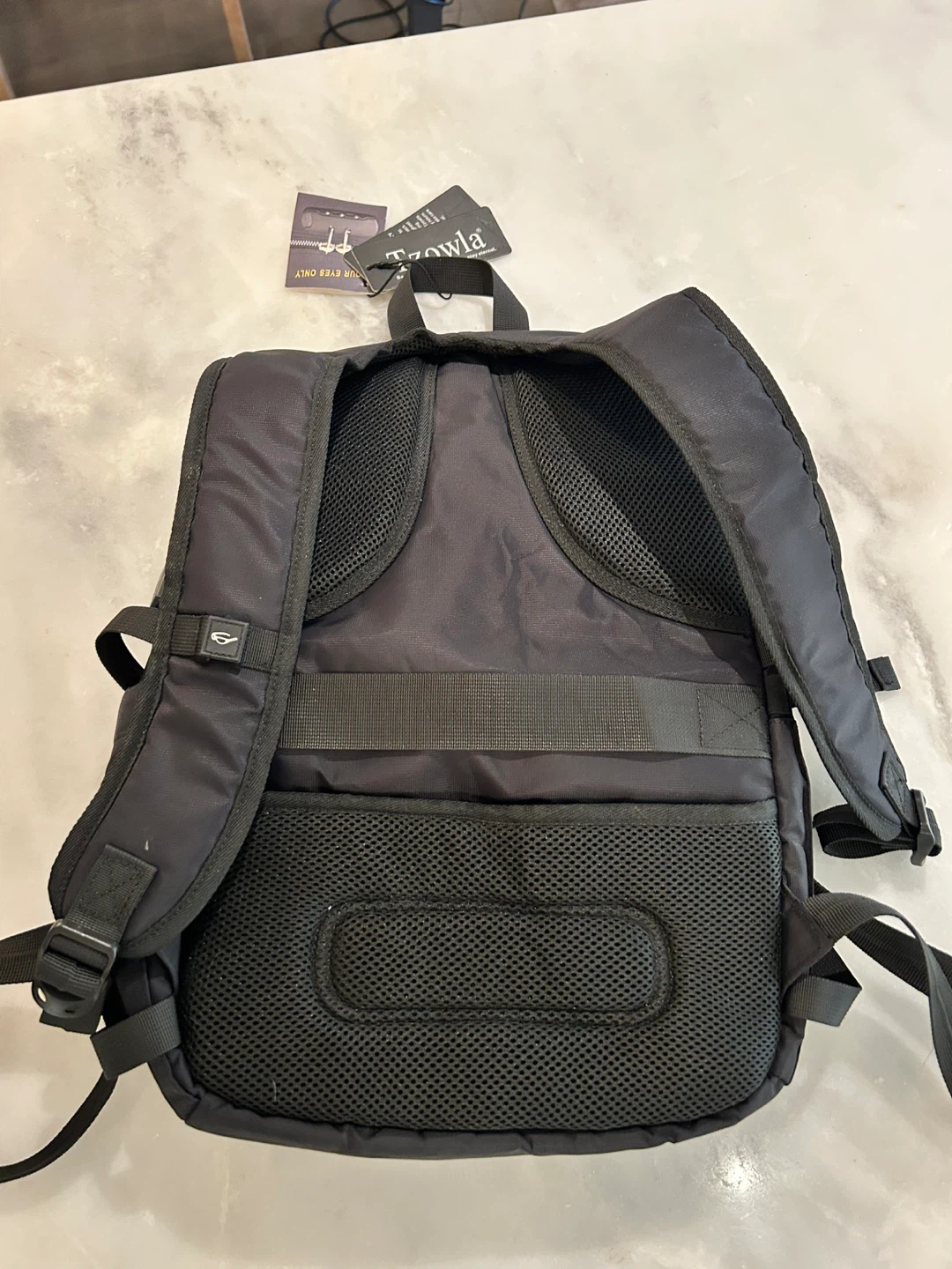Tzowla Black Backpack - Brand New! - photo 2