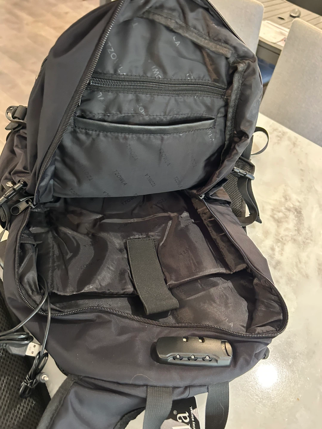 Tzowla Black Backpack - Brand New! - photo 4