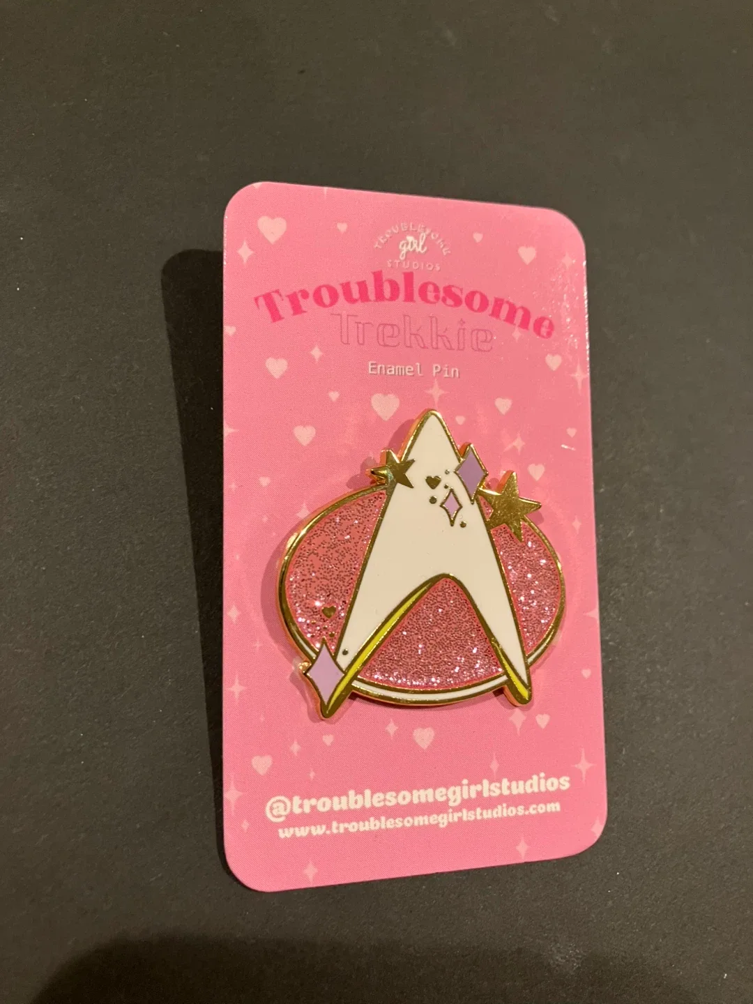 Star Trek Com Badge Enamel Pin The Next Generation TNG image indicator(4)