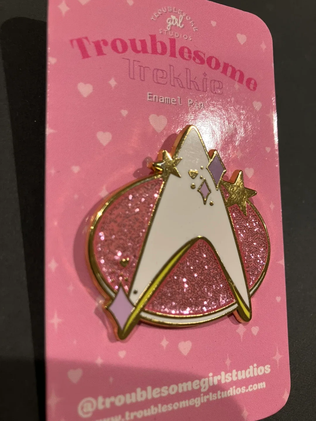 Star Trek Com Badge Enamel Pin The Next Generation TNG image indicator(6)