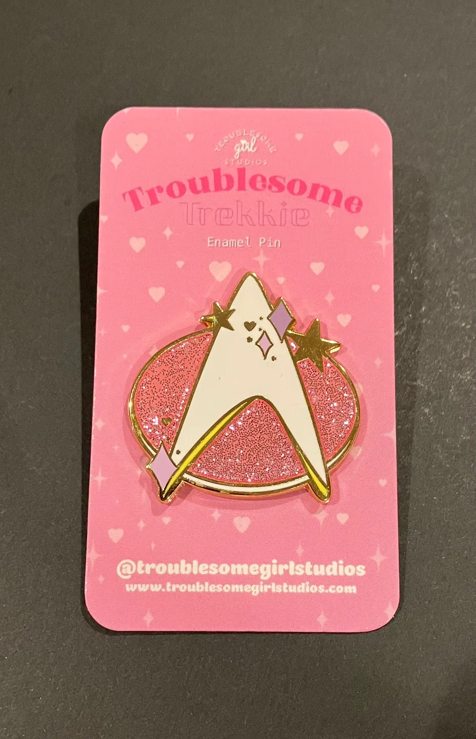 Star Trek Com Badge Enamel Pin The Next Generation TNG