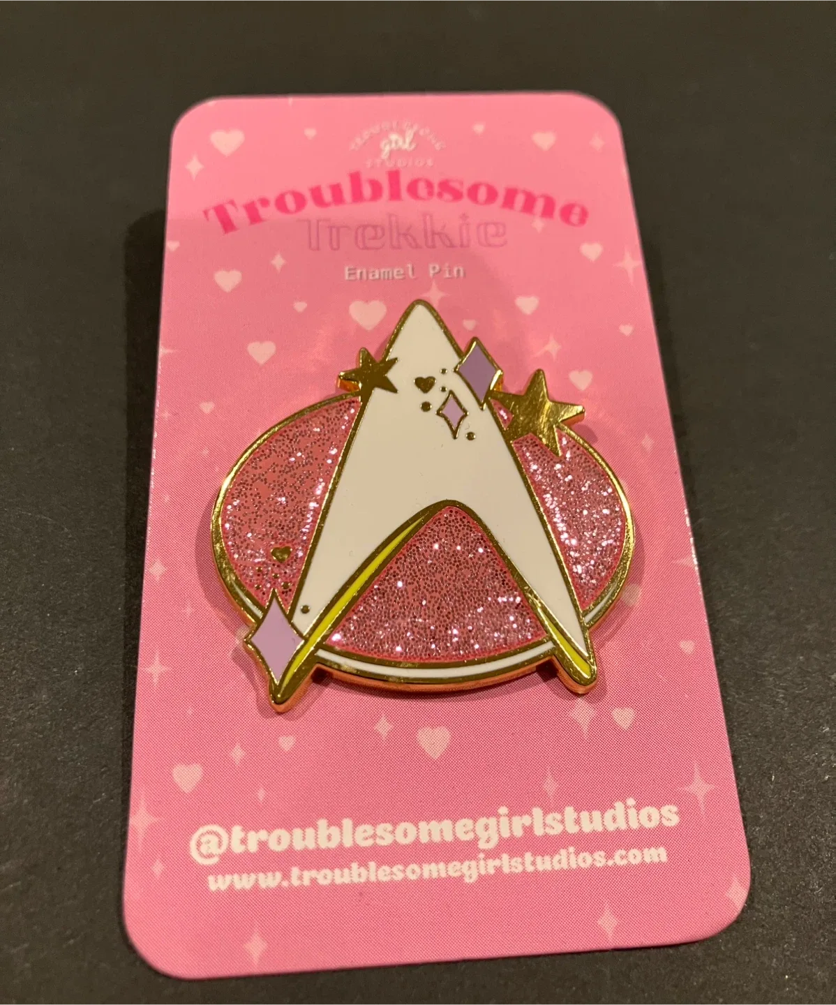 Star Trek Com Badge Enamel Pin The Next Generation TNG image indicator(5)