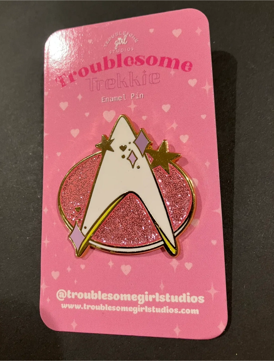 Star Trek Com Badge Enamel Pin The Next Generation TNG image indicator(7)