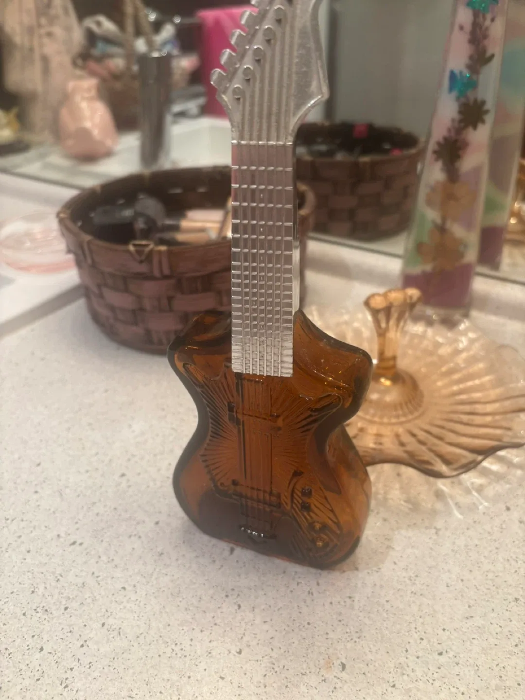 Vintage Avon Guitar Cologne Bottle