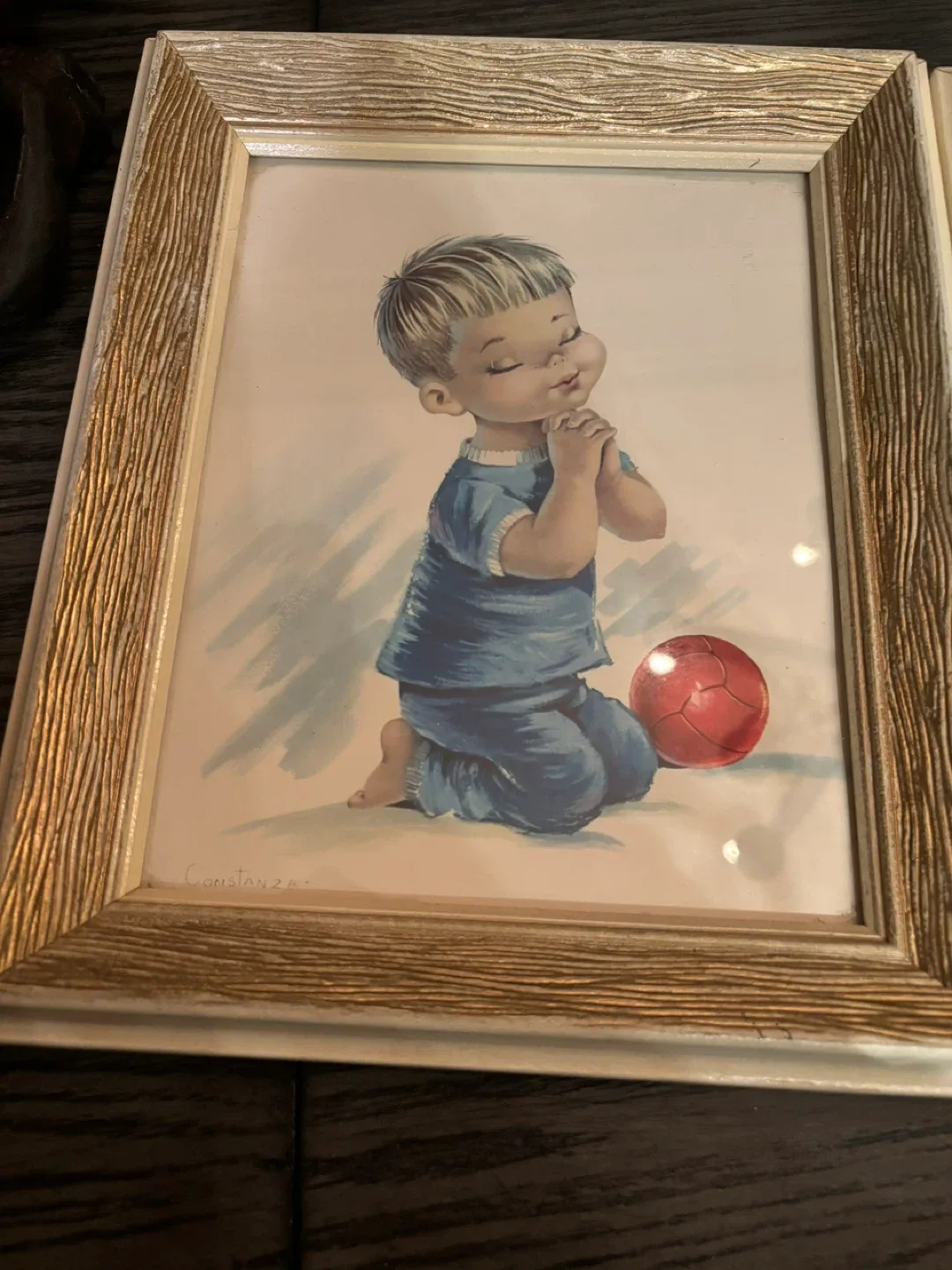 Vintage Framed Art Prints - Boy & Girl image indicator(2)