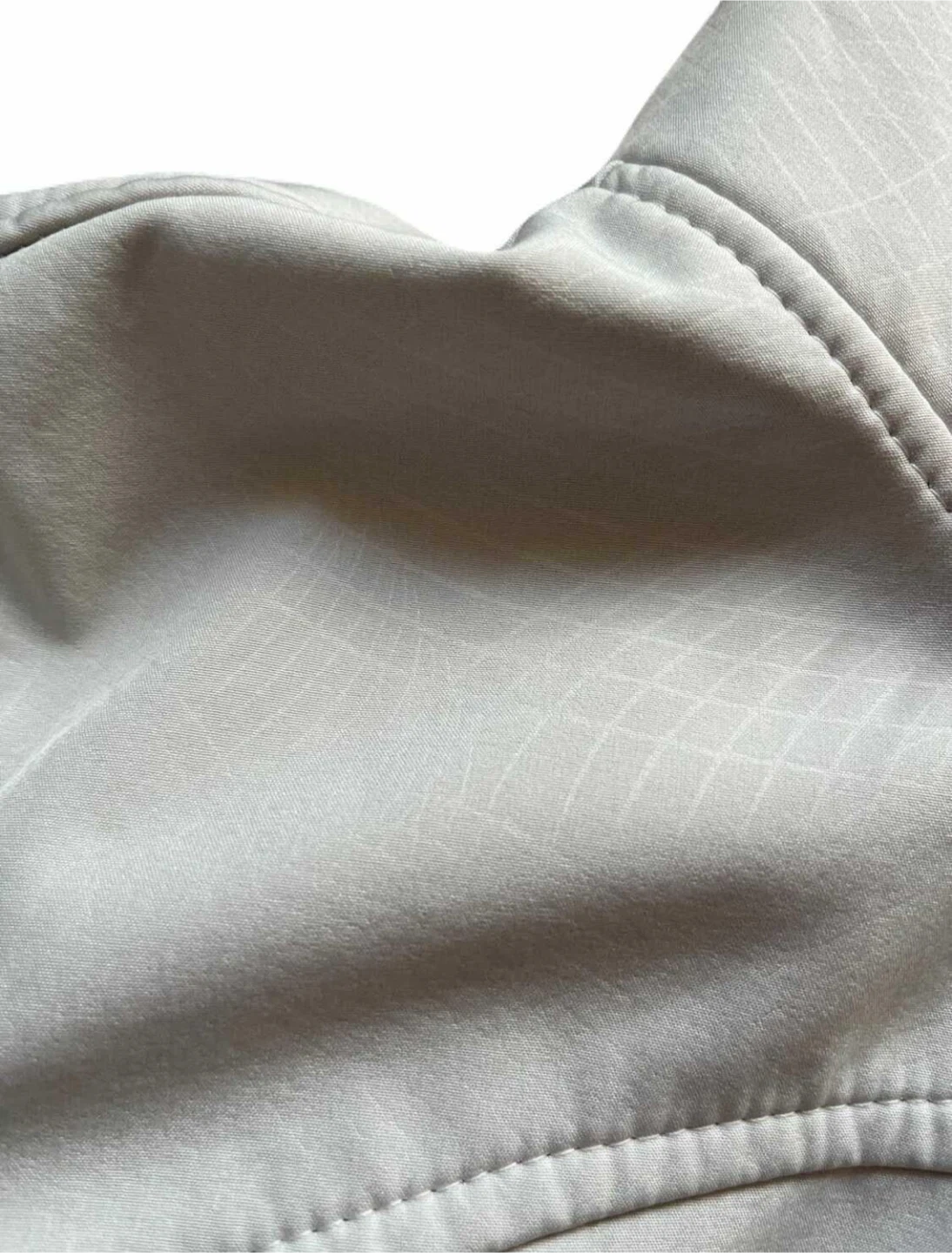 Athletic Works women’s large soft shell jacket, hood, off white - photo 5