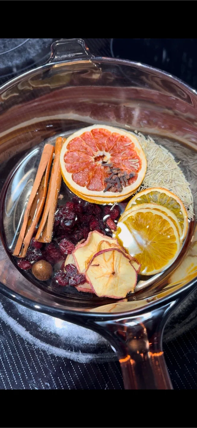 Homemade Potpourri, Christmas holiday scent, simmering pot bag image indicator(9)