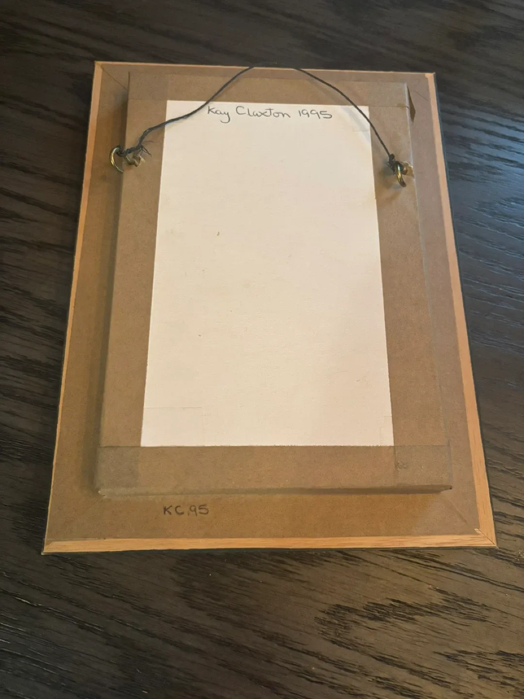 Framed Kay Claxton Art - 1995 image indicator(2)