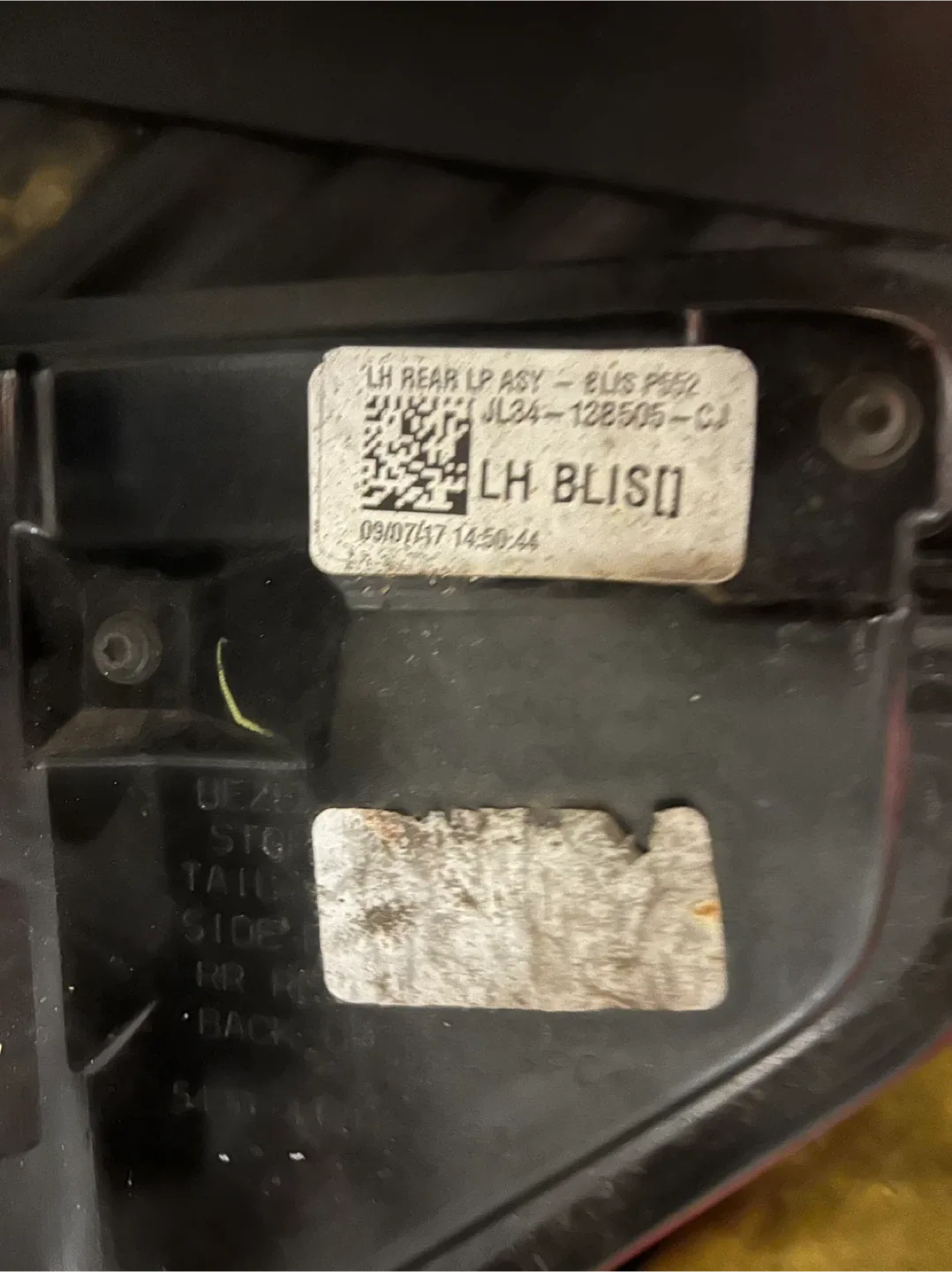 LH Rear Tail Light Assembly image indicator(2)