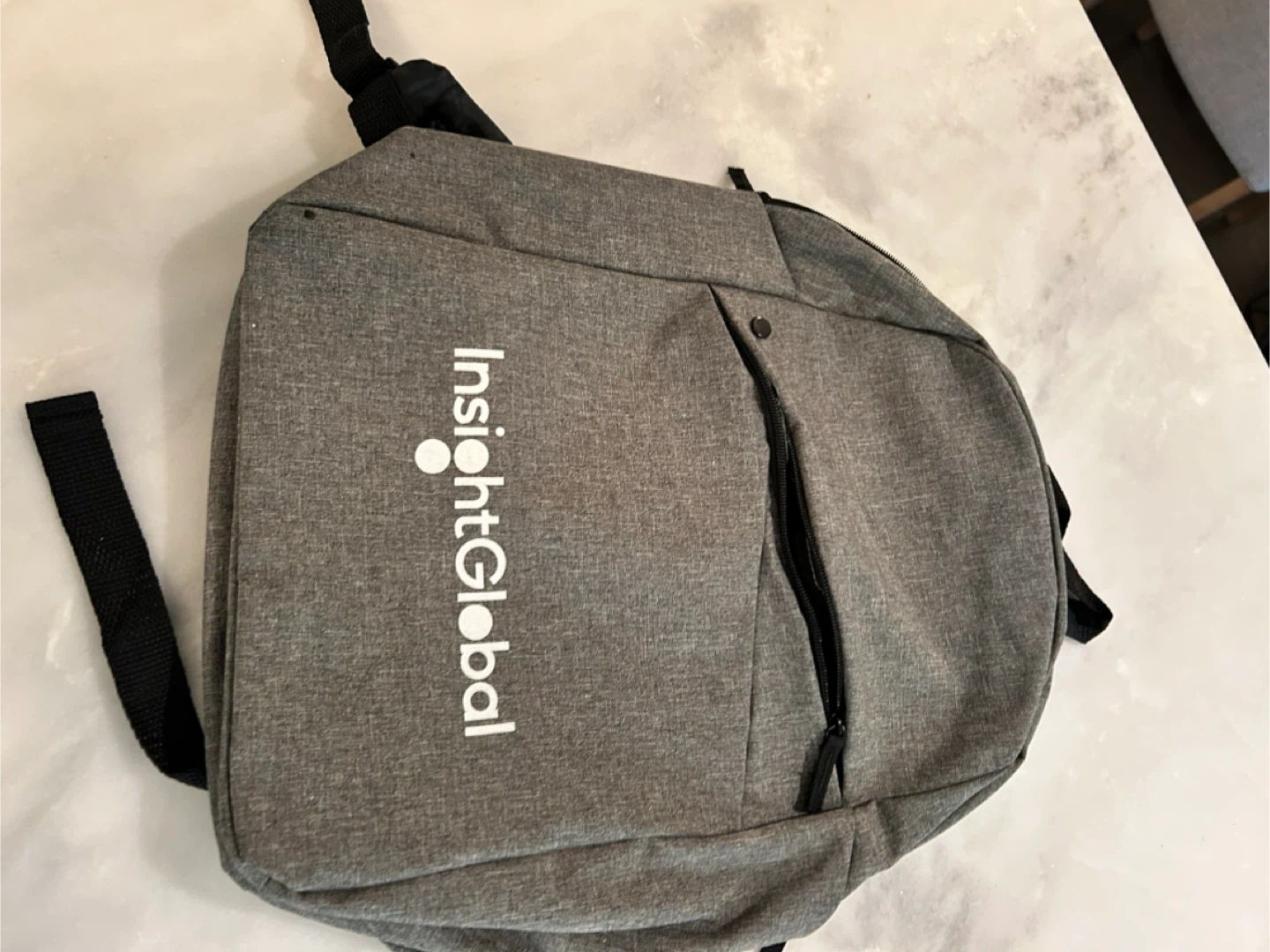 Insight Global Grey Backpack