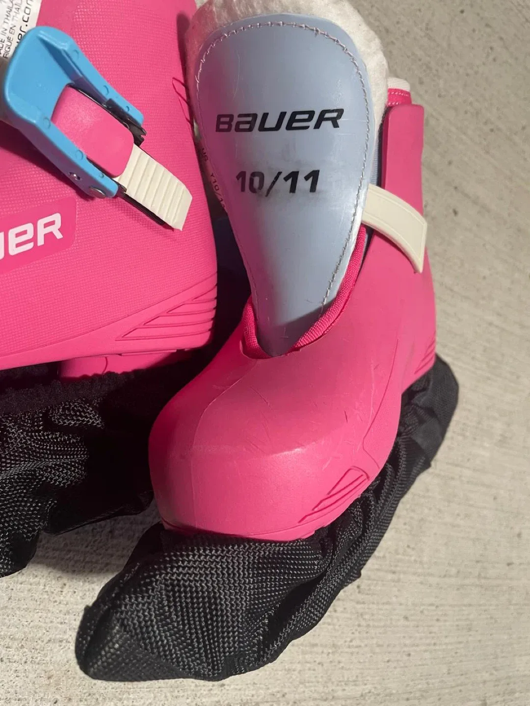 Bauer Pink Ice Skates - Size 10/11