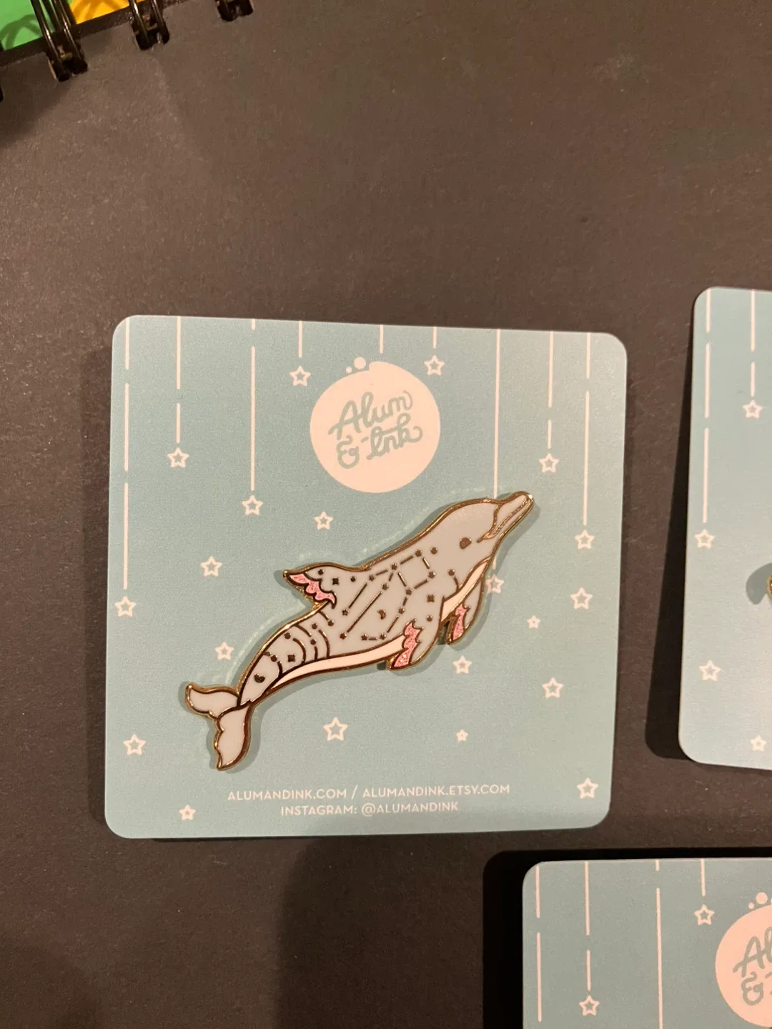 Ocean Life Constellation Enamel Pins image indicator(6)