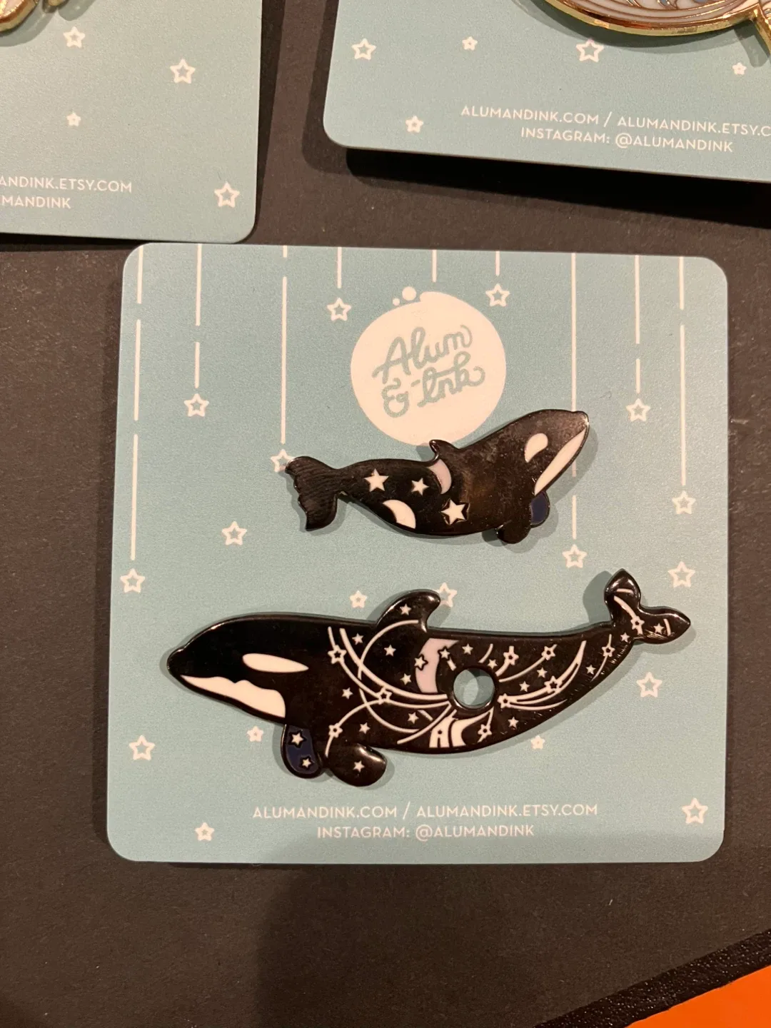 Ocean Life Constellation Enamel Pins image indicator(4)