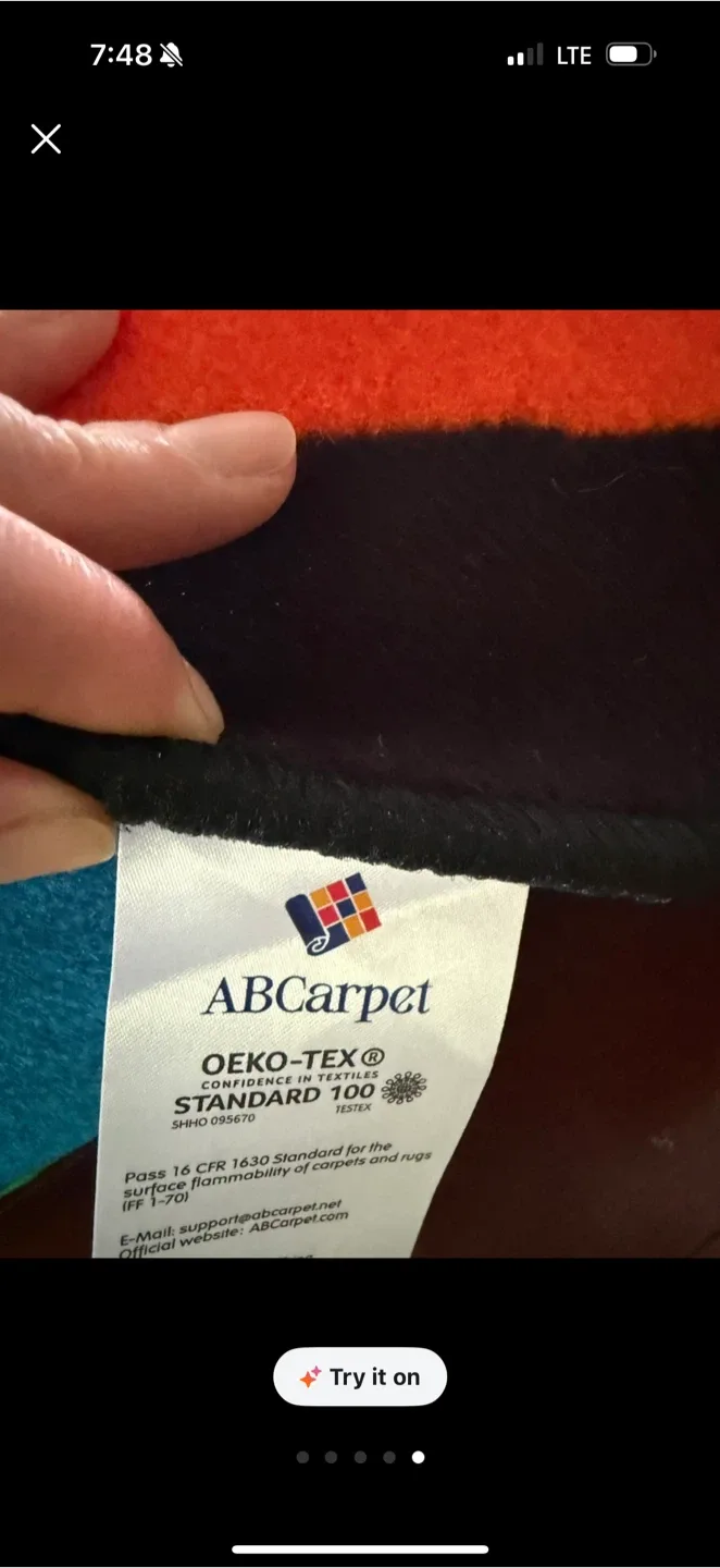 BRAND NEW ! XL Oval Kids Rug 8x14 ft WASHABLE NONSLIP! image indicator(5)