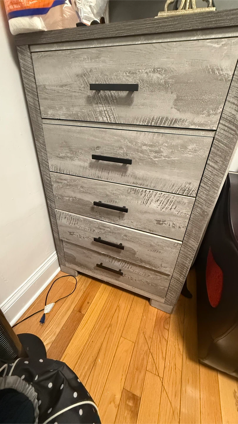 Rustic Gray Nightstand/Dresser
