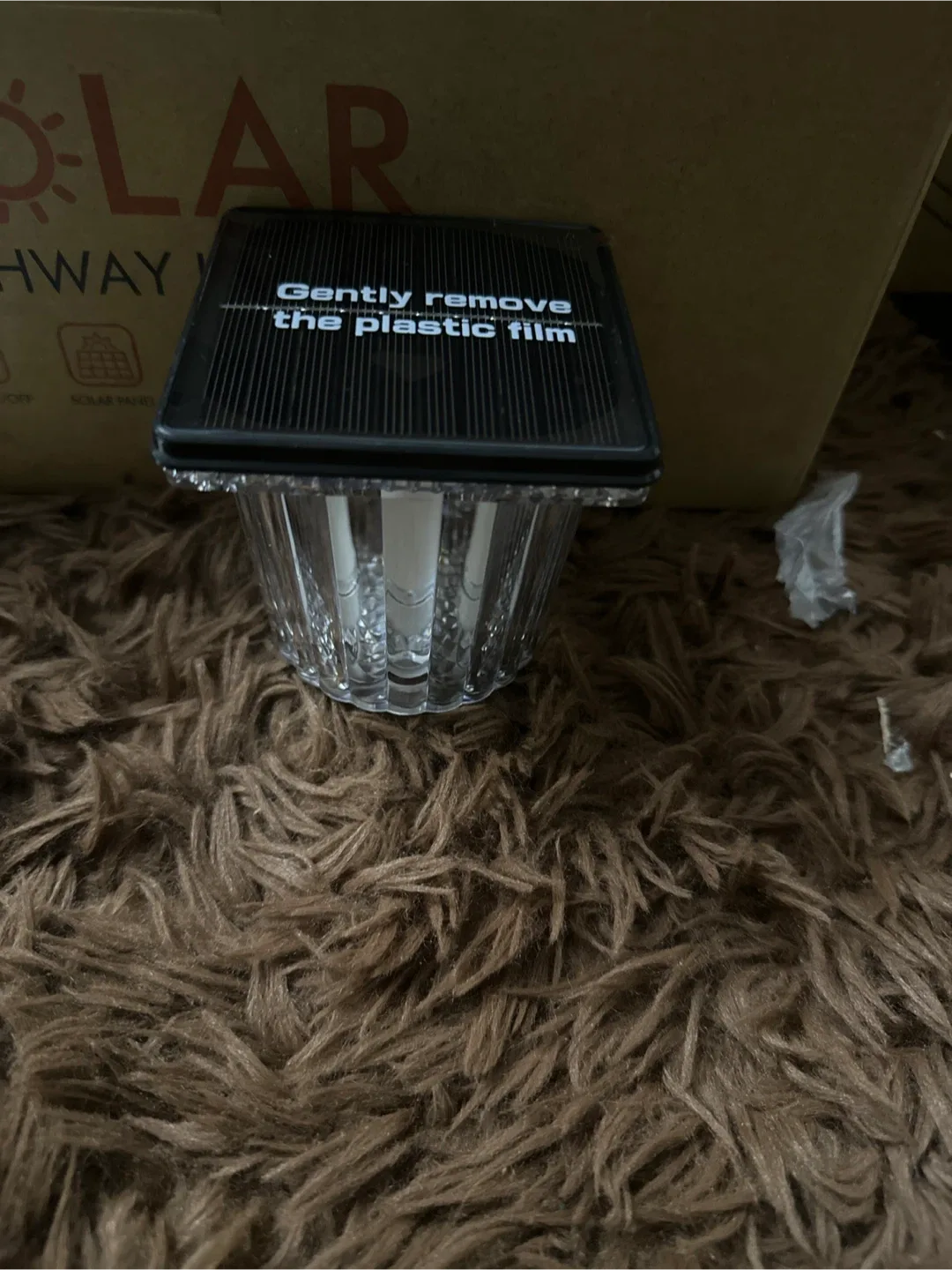 New Solar Pathway Lights, Waterproof-New in box