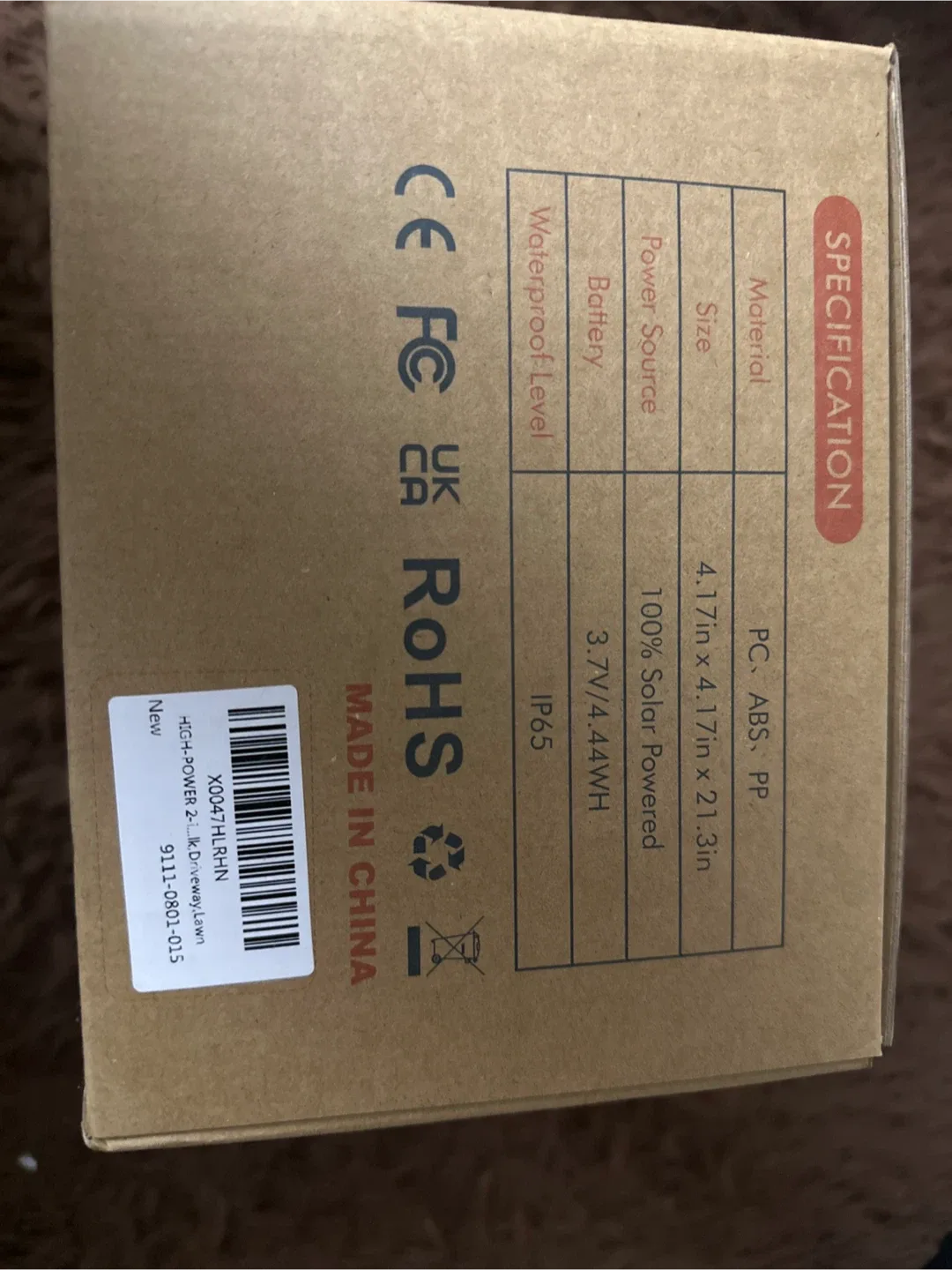 New Solar Pathway Lights, Waterproof-New in box image indicator(5)