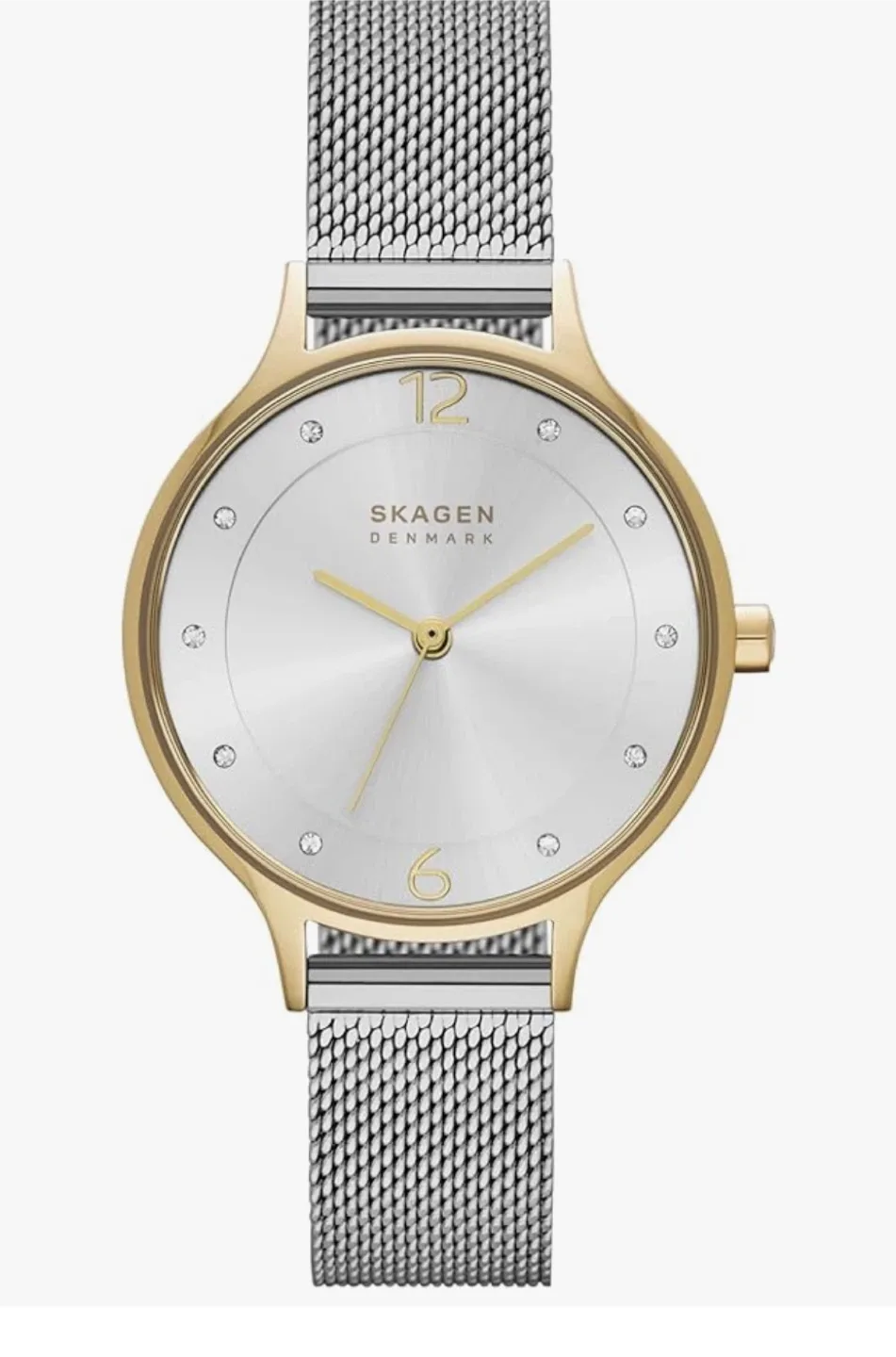 Skagen Anita Women's Watch with Stainless Steel Mesh Band