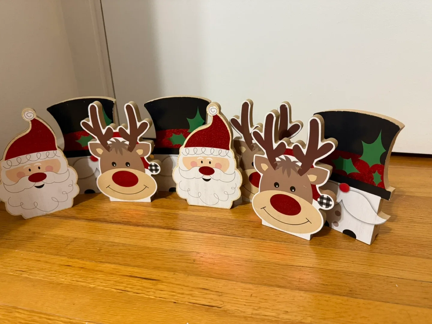 Assorted Christmas Wooden Decorations