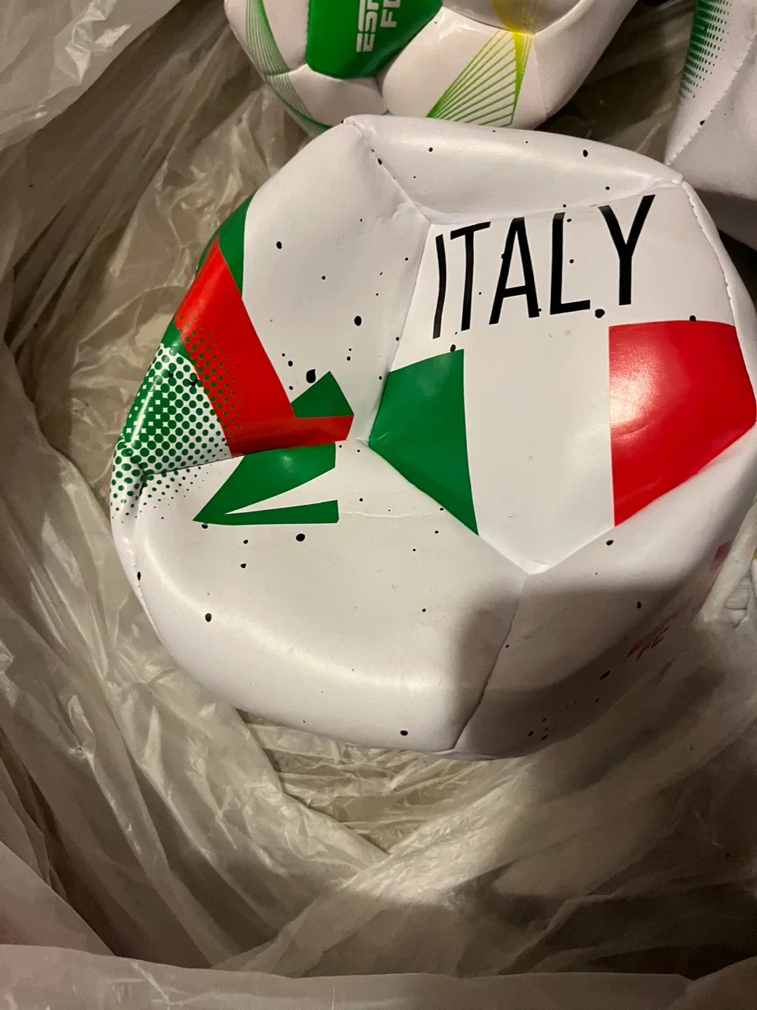 Lot of Soccer Balls - Italy, Spain, ESPN FC