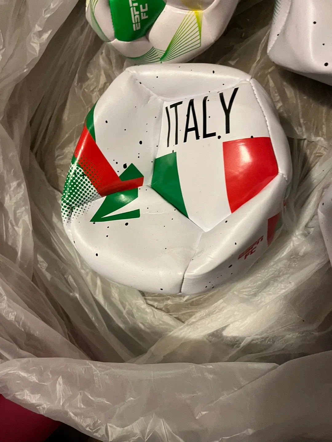 Lot of Soccer Balls - Italy, Spain, ESPN FC image indicator(2)