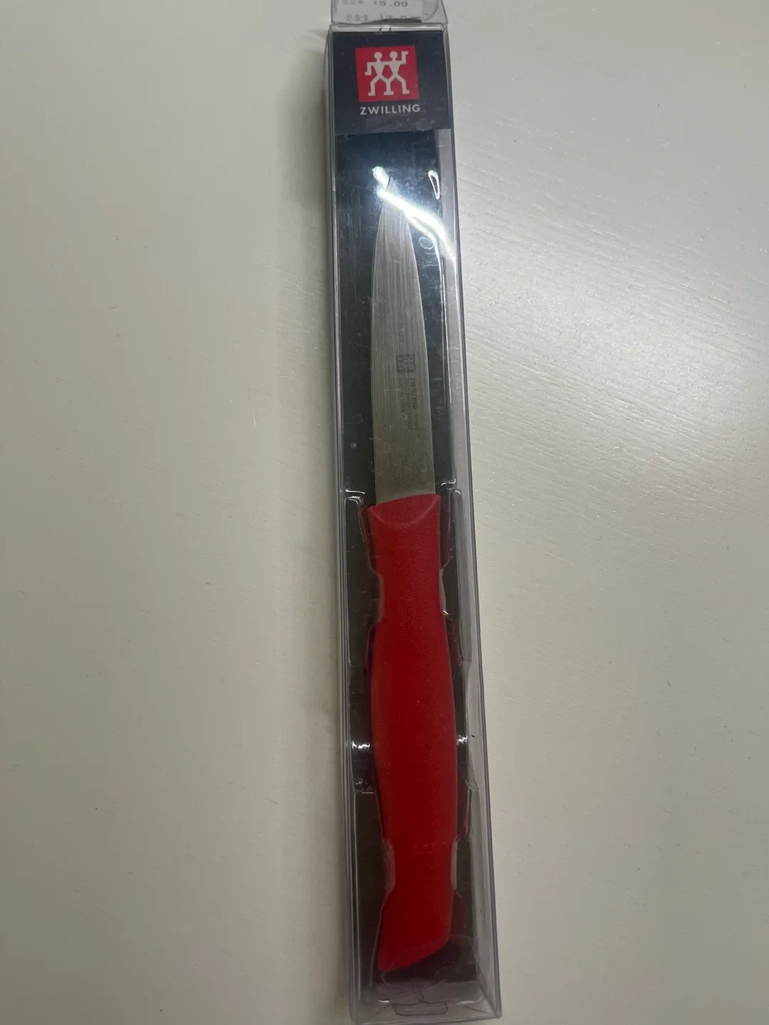 New Zwilling TWIN Grip Paring Knife - Red