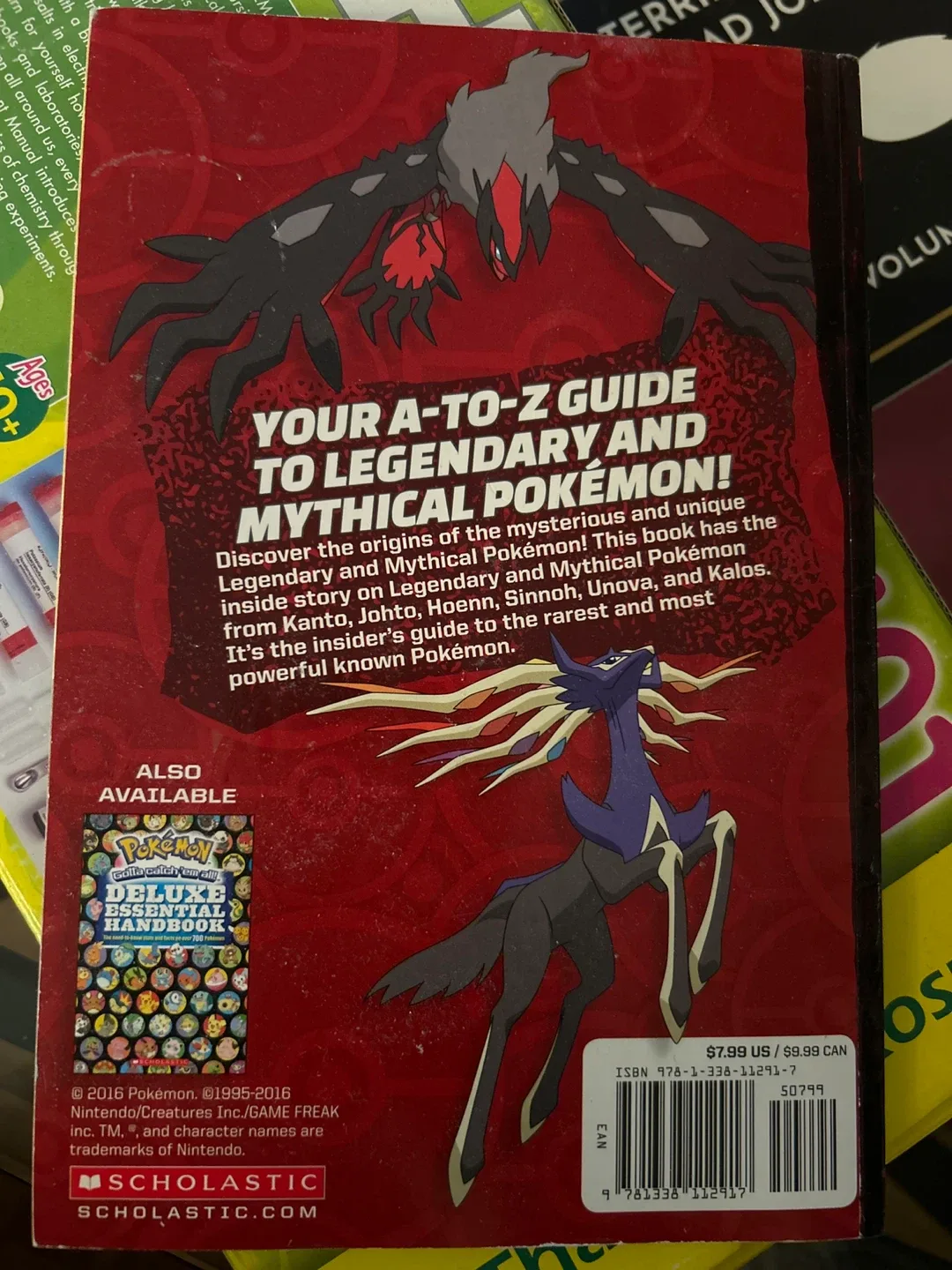 Pokémon Legendary & Mythical Official Guide Book image indicator(2)