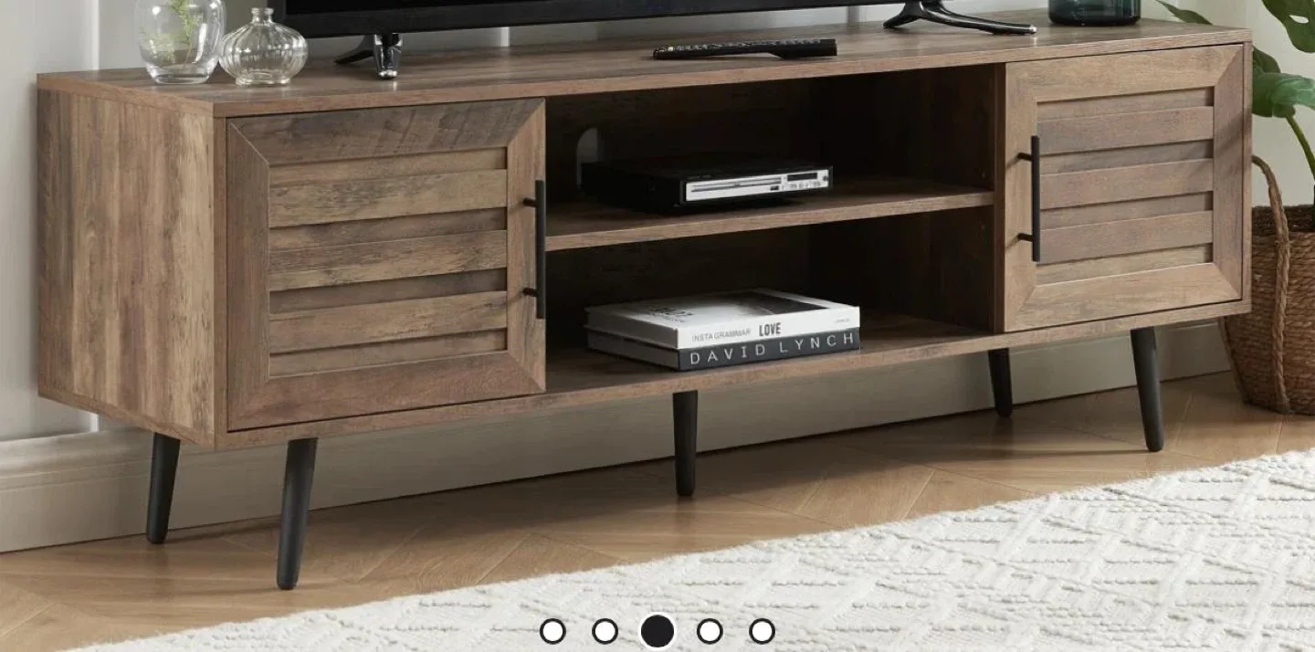 Wood TV Stand, 59 inch