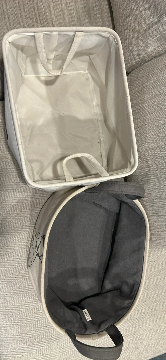 Dog Stuff Storage Baskets - Set of 2 image indicator(2)