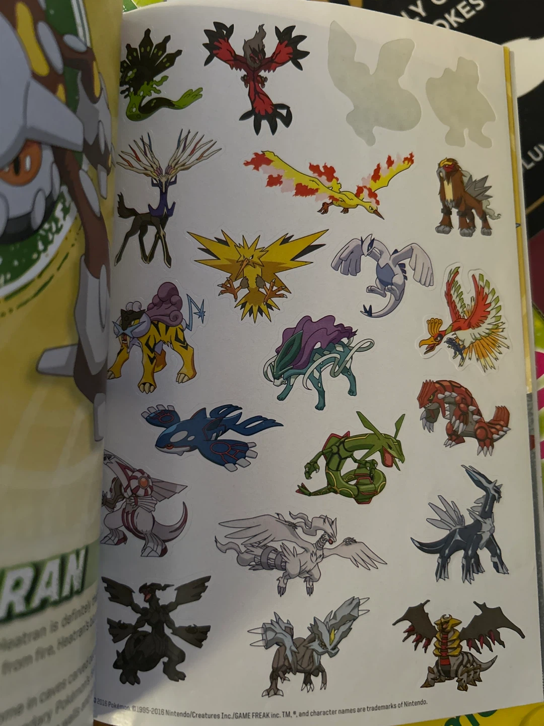 Pokémon Legendary & Mythical Official Guide Book - photo 3
