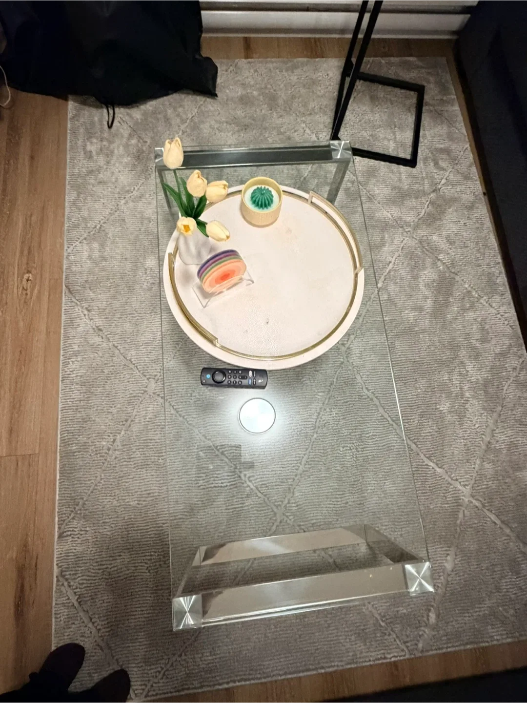 Glass Top Coffee Table image indicator(3)