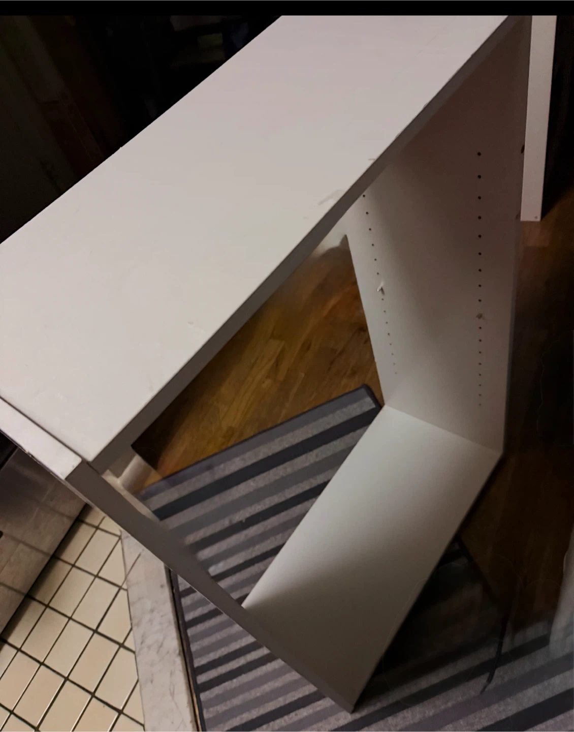 White Shelf Unit