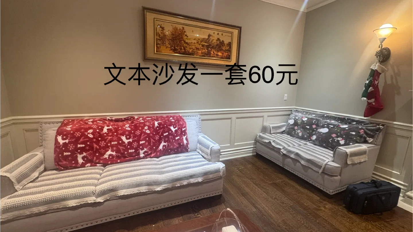 Sofa Set - Light Grey Colour