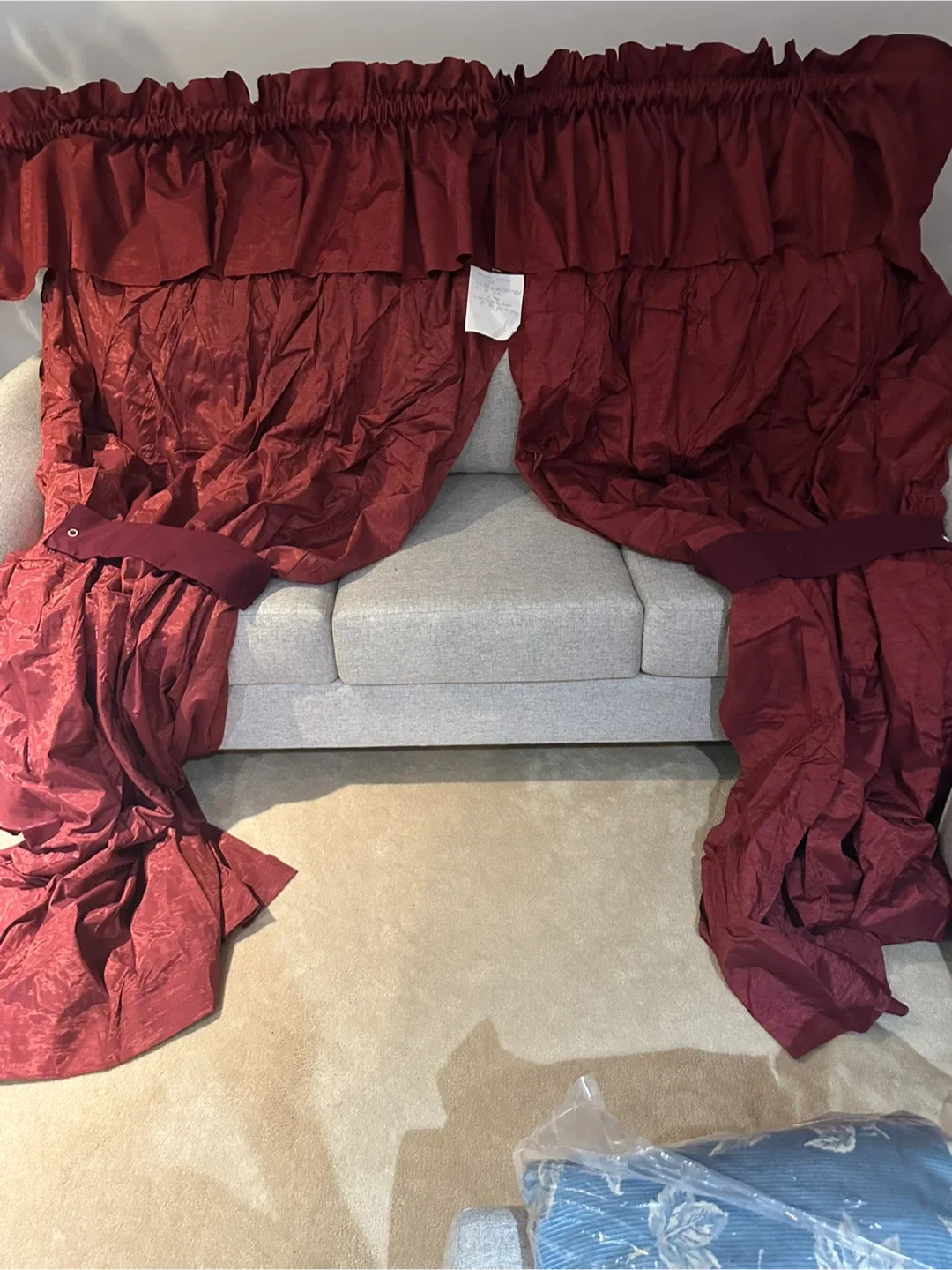 Window Valance & Curtains