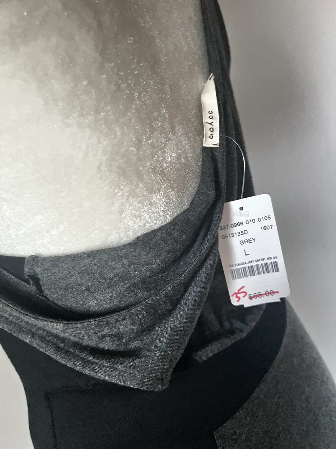 Mendocino Grey & Black Maxi Dress image indicator(6)