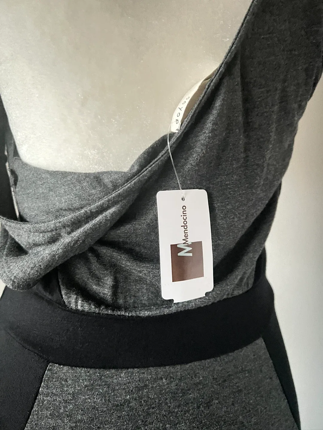 Mendocino Grey & Black Maxi Dress image indicator(5)