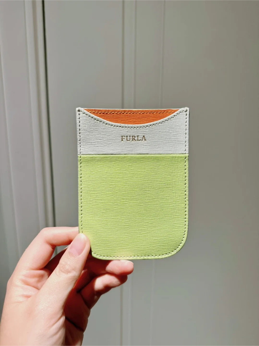 Furla Genuine Leather Card Holder
