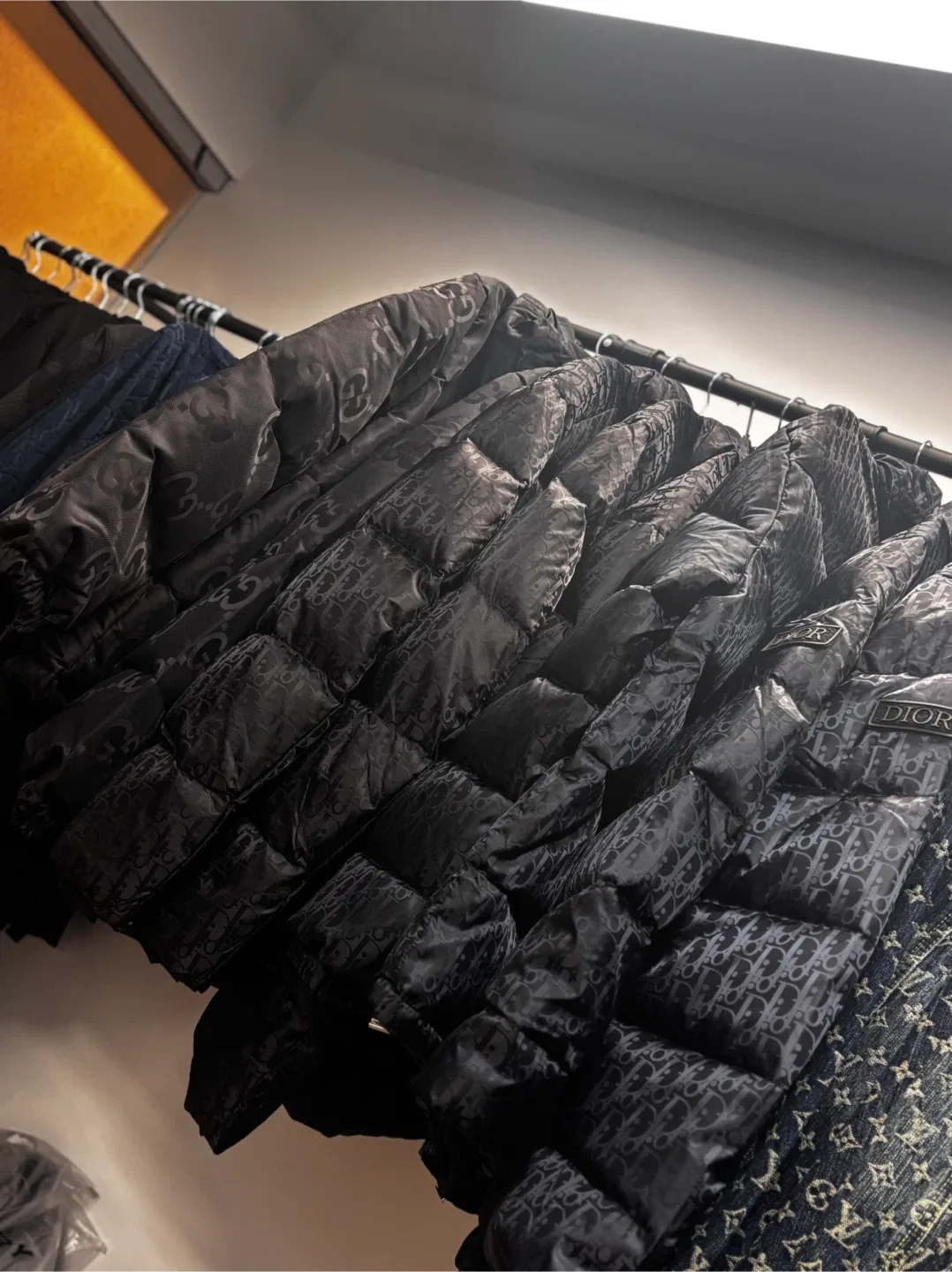 LV Upcycled Denim Varsity Jacket image indicator(5)