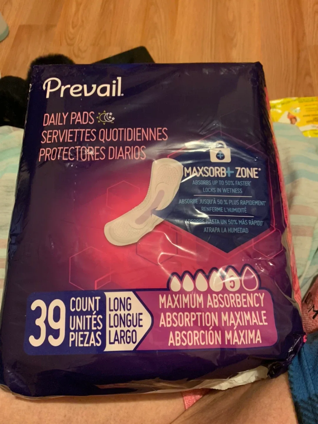 Prevail Daily Pads - 39 Count, Long