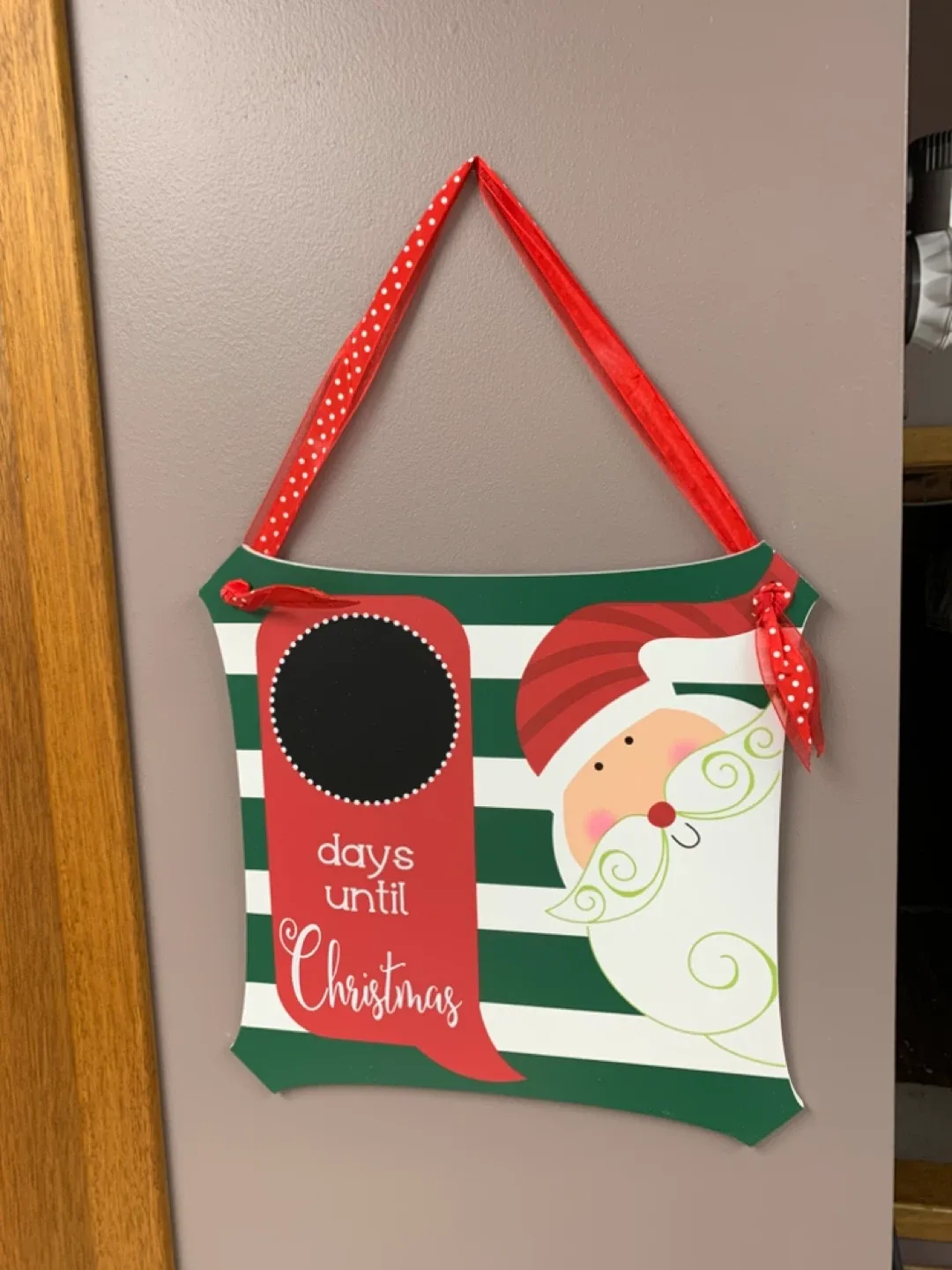 Gibby & Libby Christmas Countdown Chalkboard - New in Box!